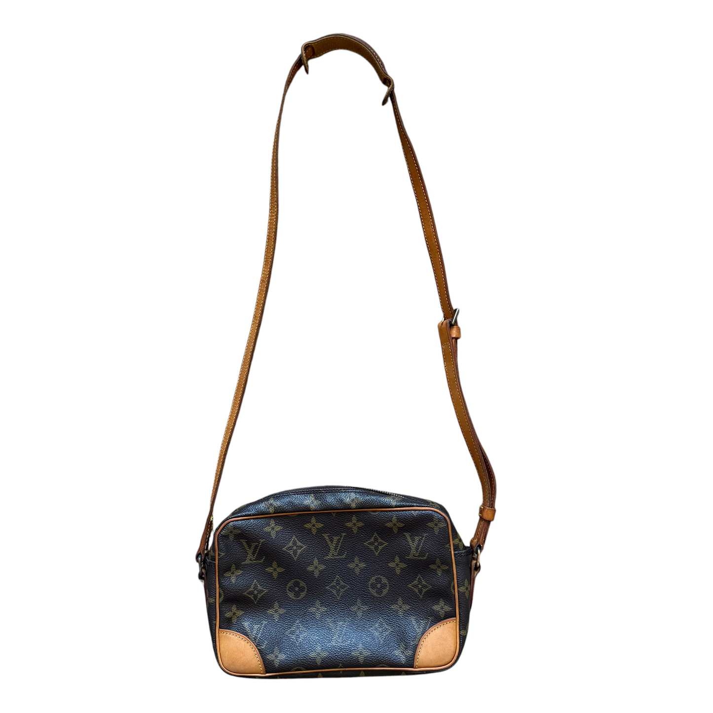 Louis Vuitton monogram crossbody bag authentic with COA 9x6x2