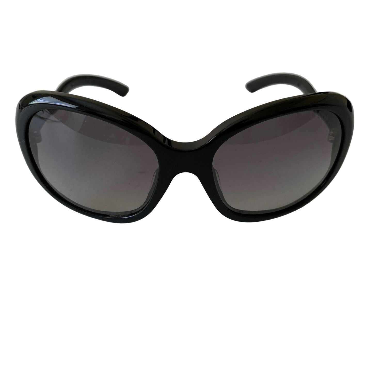 Prada black sun Sunglasses authentic with COA