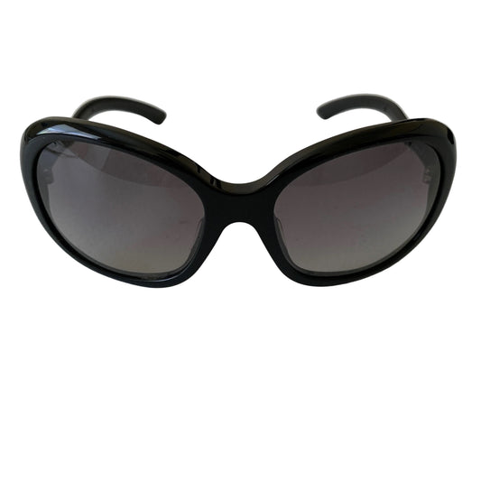 Prada black sun Sunglasses authentic with COA