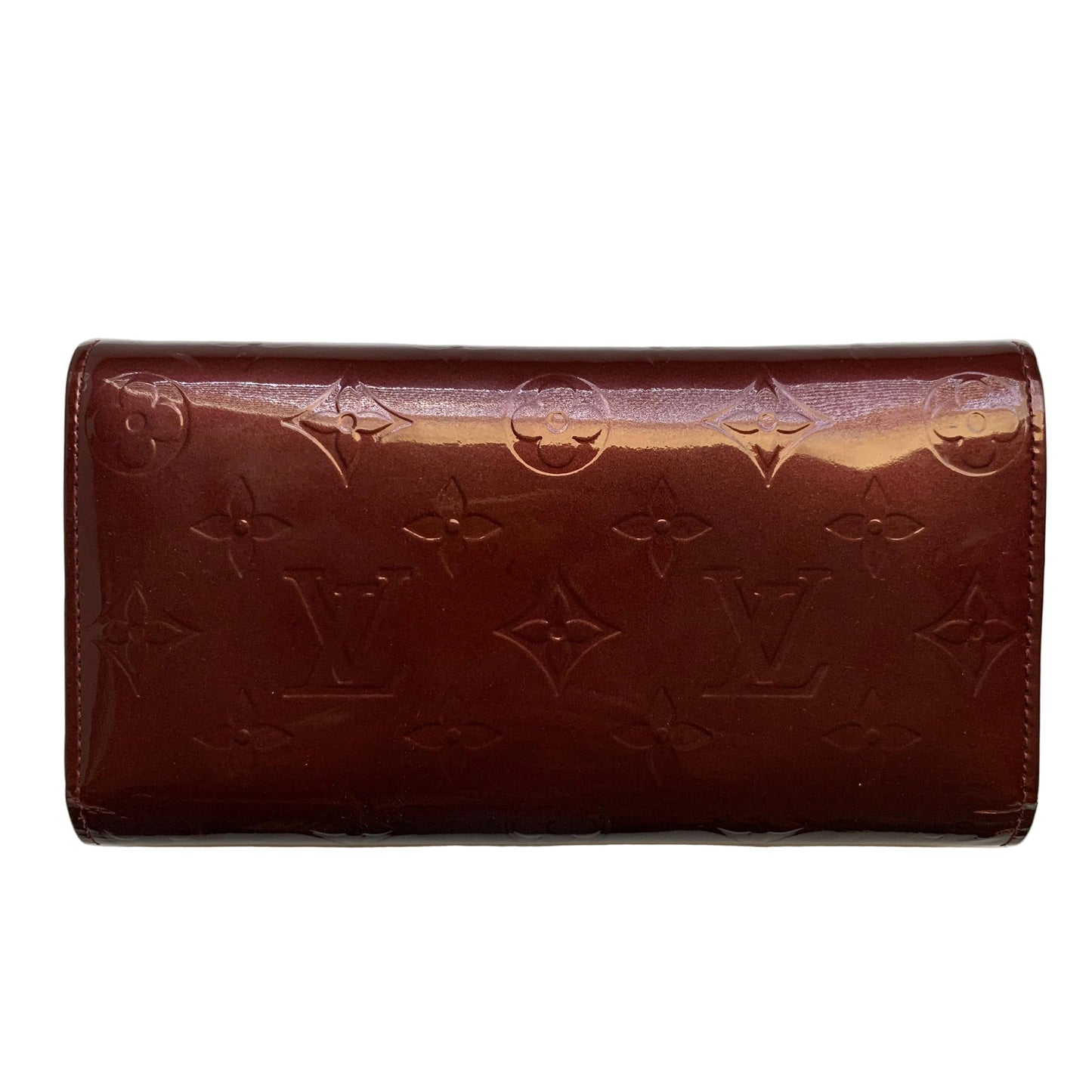 Louis Vuitton vernis monogram Wallet TR1143 Authenticator with COA