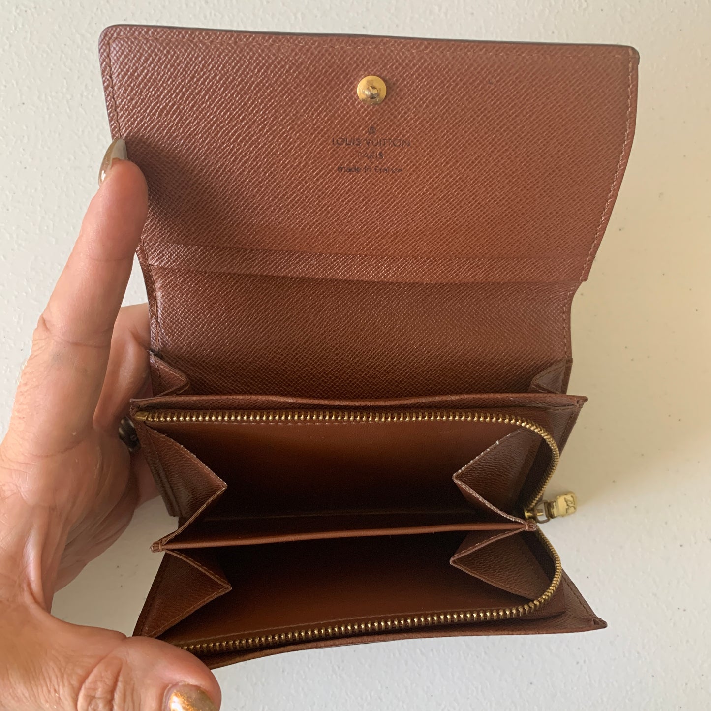 Louis Vuitton monogram Wallet CT4057 authentic with COA
