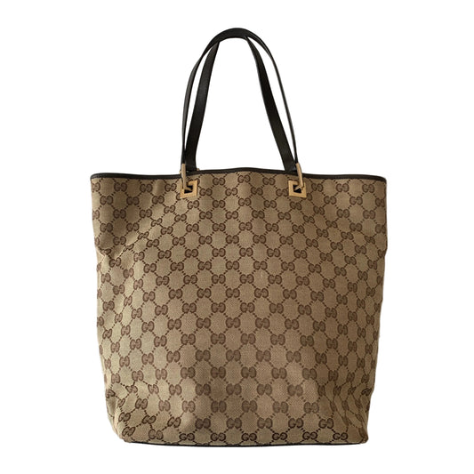 Gucci monogram tote bag Handbag authentic with COA