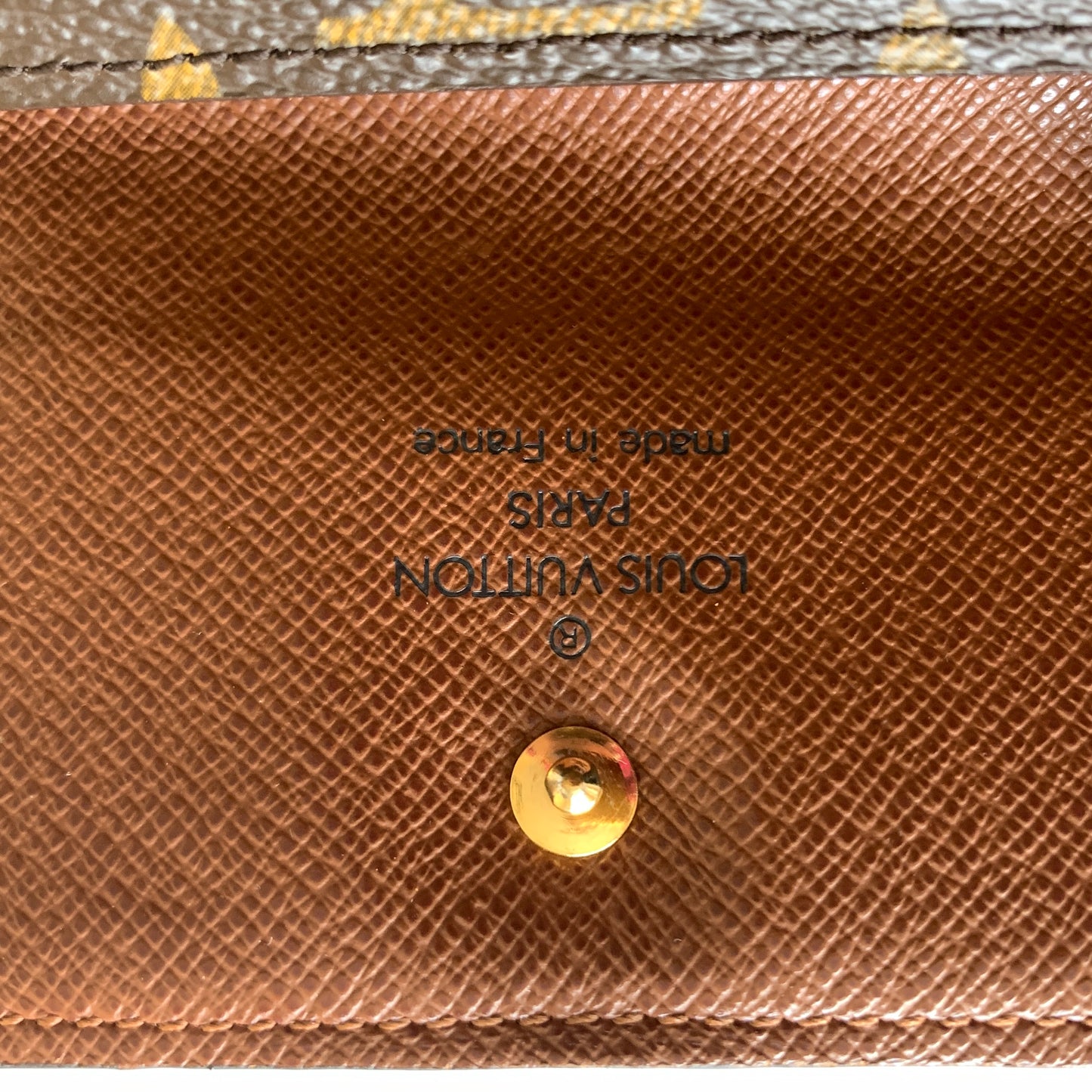 Louis Vuitton monogram trifold compact wallet SP0015 Authentic with COA