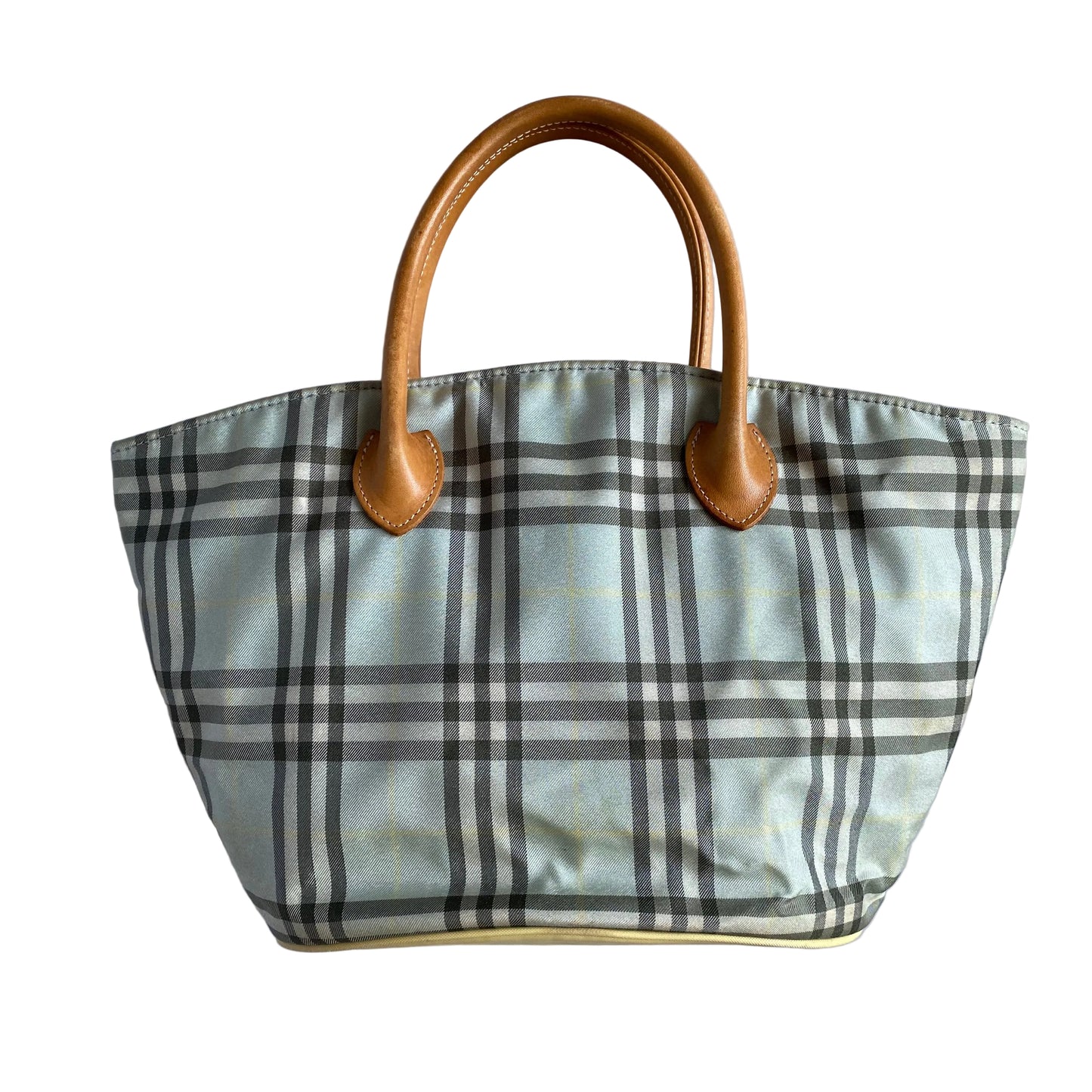 Burberry vintage check tote bag authentic with coa