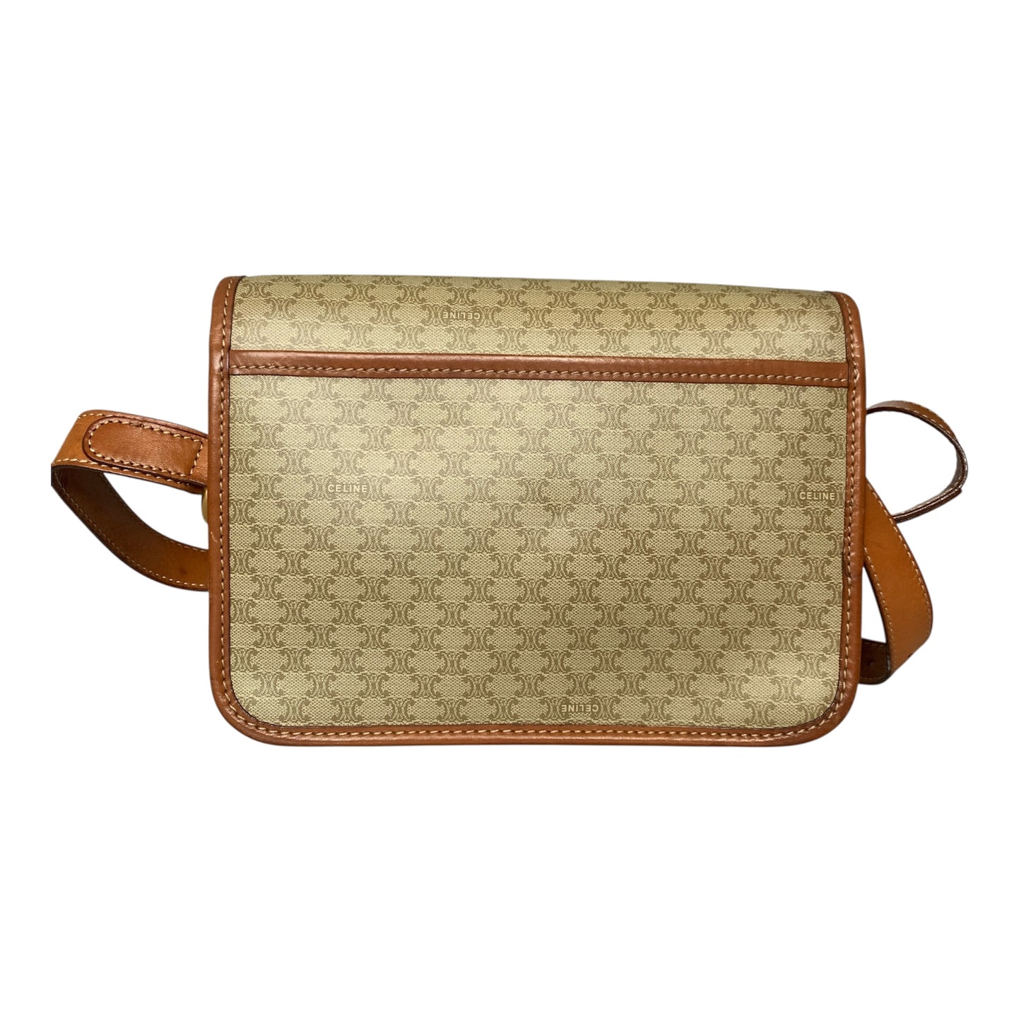 Celine vintage macadam cross body bag Authentic with COA