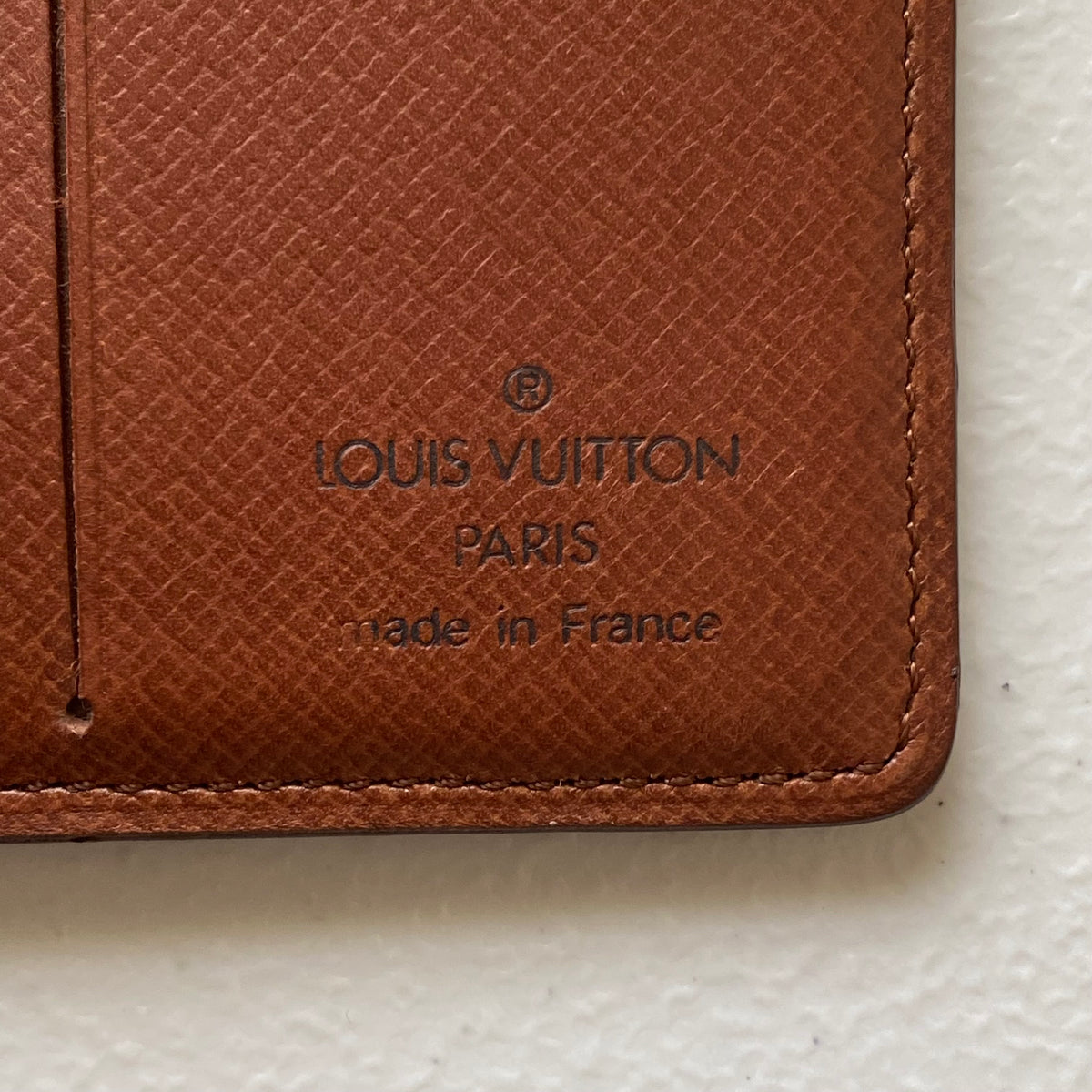 Louis Vuitton monogram men’s bifold wallet CT0945 Authentic with COA 3.8x3.6