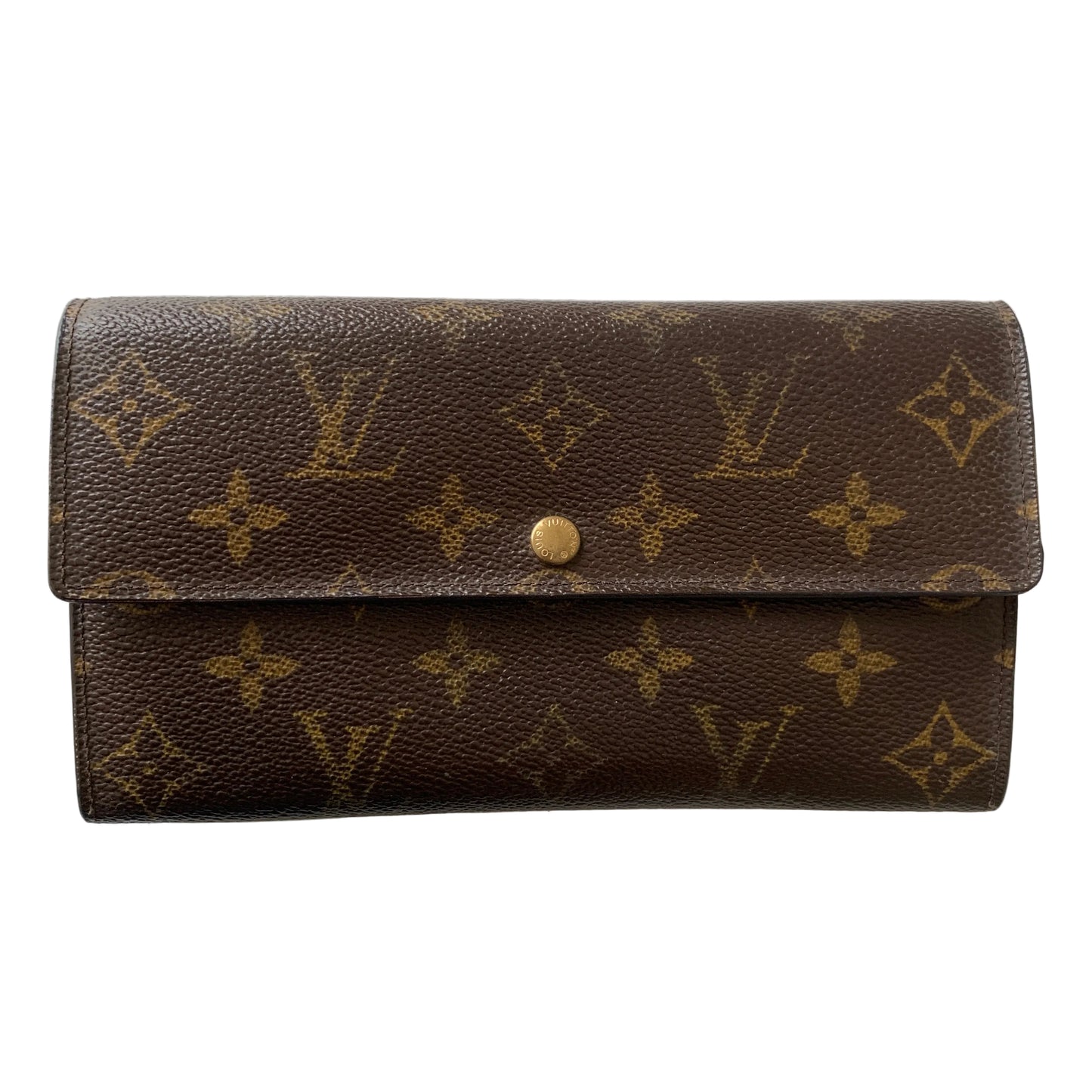 Louis Vuitton monogram long wallet TH0022 Authentic with COA