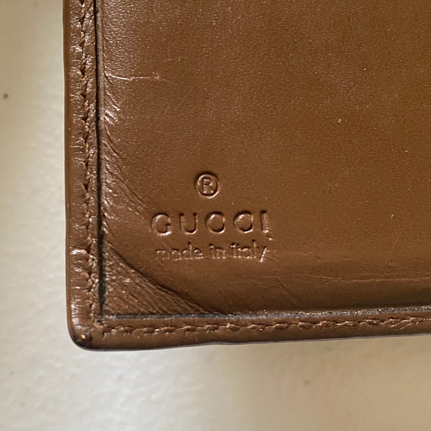 Gucci jackie monogram agenda Authentic with COA
