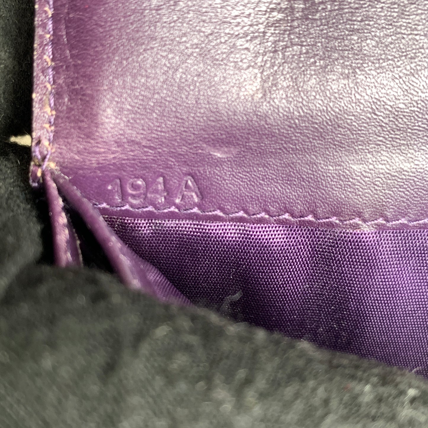 Miu Miu leather long wallet Authentic with COA 7.6x3.7