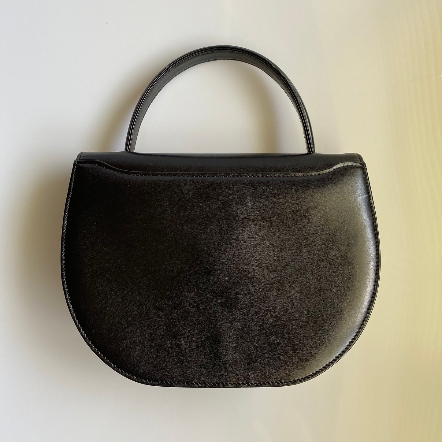 Givenchy vintage black leather bag handbag authentic with coa