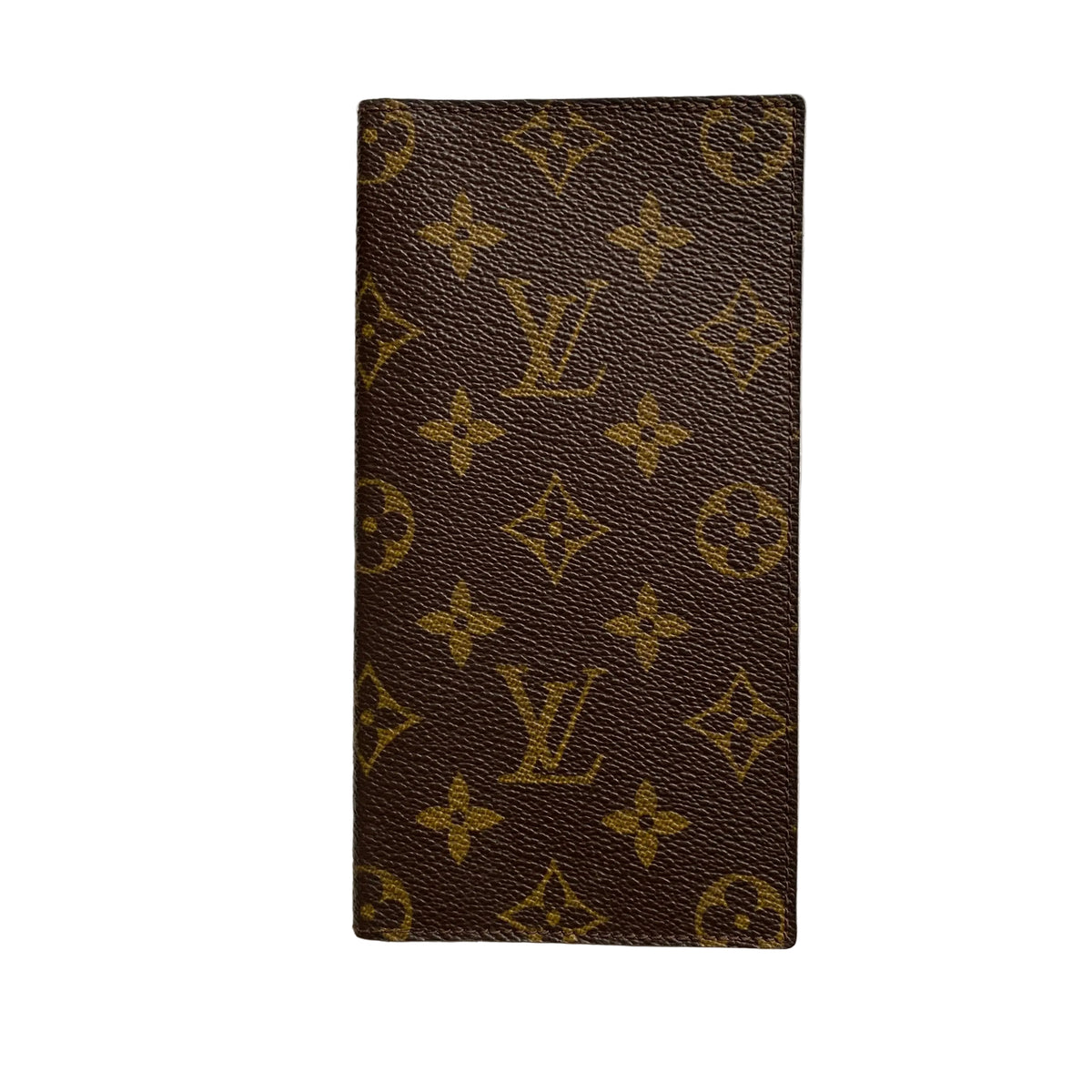 Louis Vuitton monogram long card holder Authentic with COA 6.8x3.6