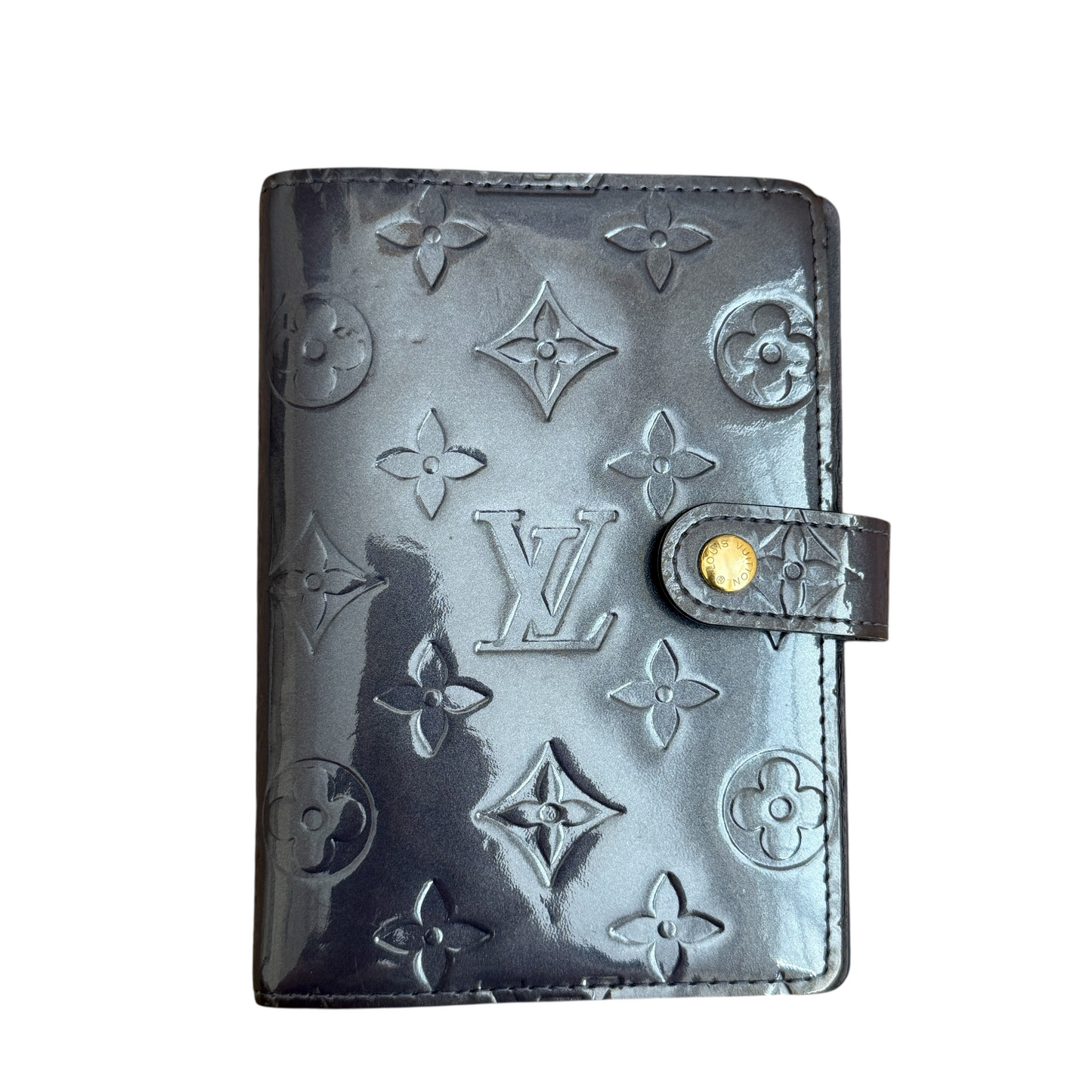 Louis Vuitton Vernis patent leather monogram agenda unisex PM authentic with COA