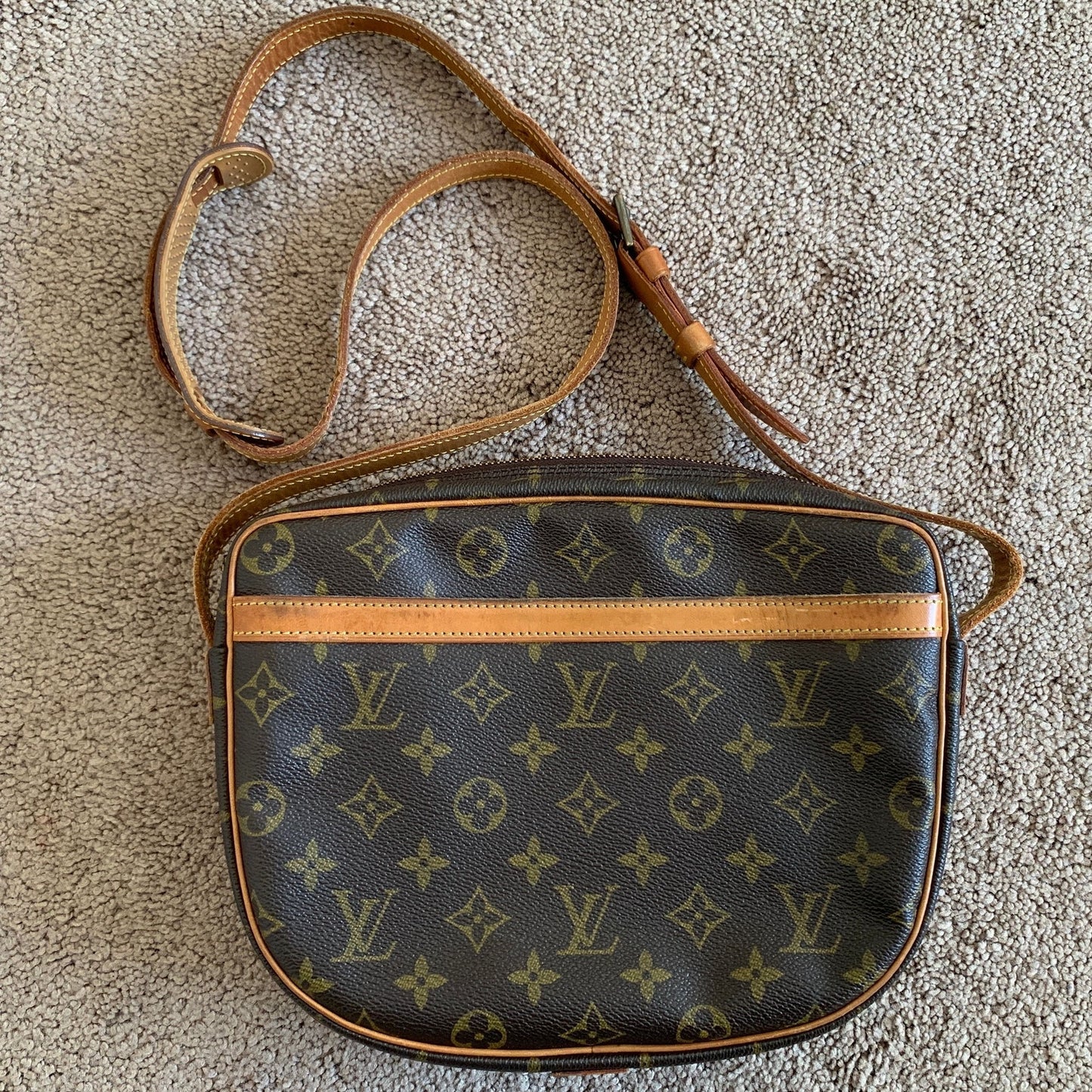 Authentic Louis Vuitton Jeune Fille Women's Monogram Crossbody Bag