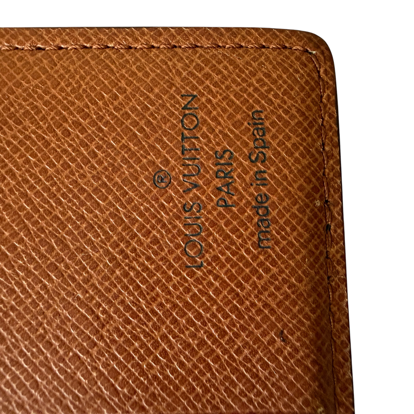 Louis Vuitton men’s bifold monogram wallet authentic with COA 3.8x4