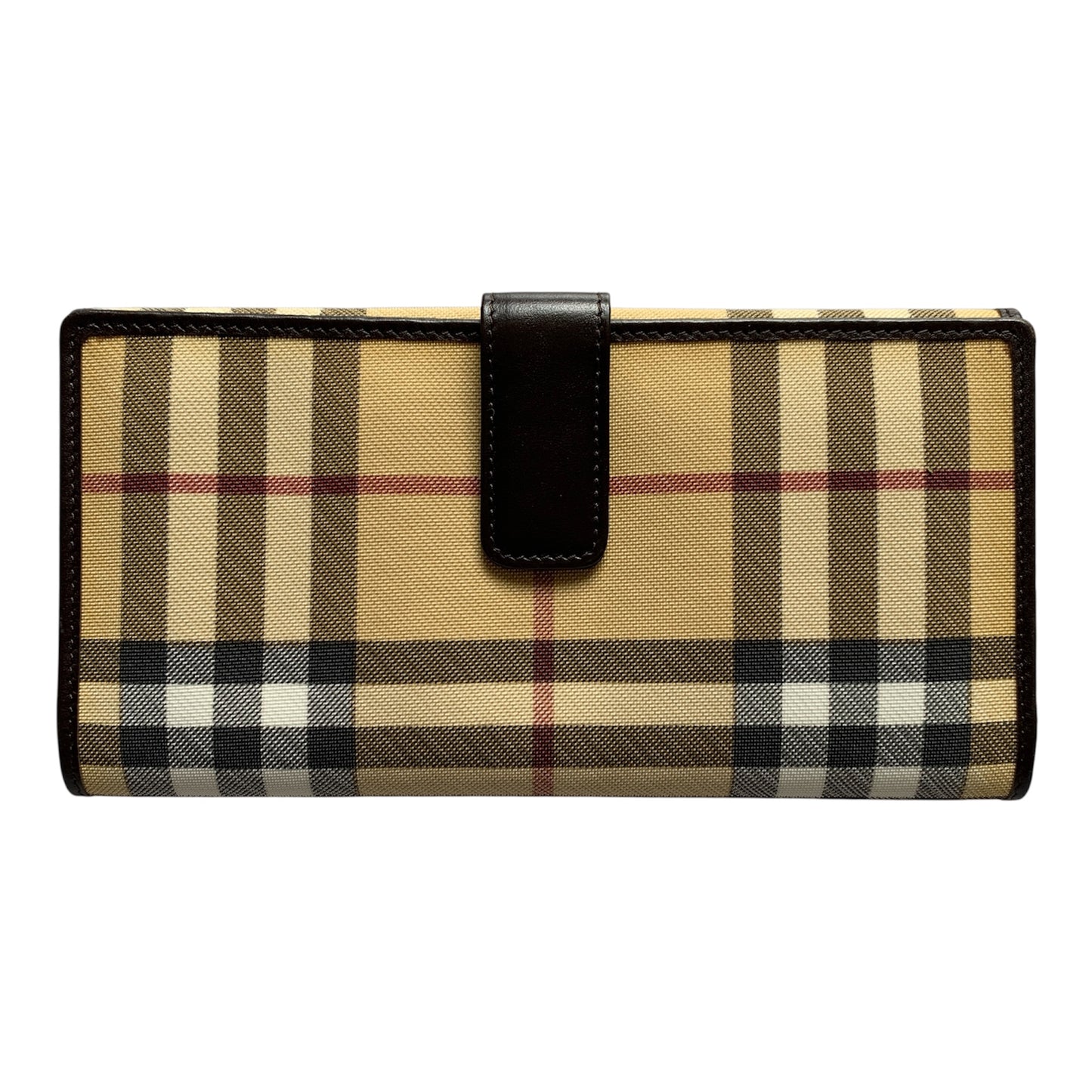 Burberry classic check long wallet Authentic with COA