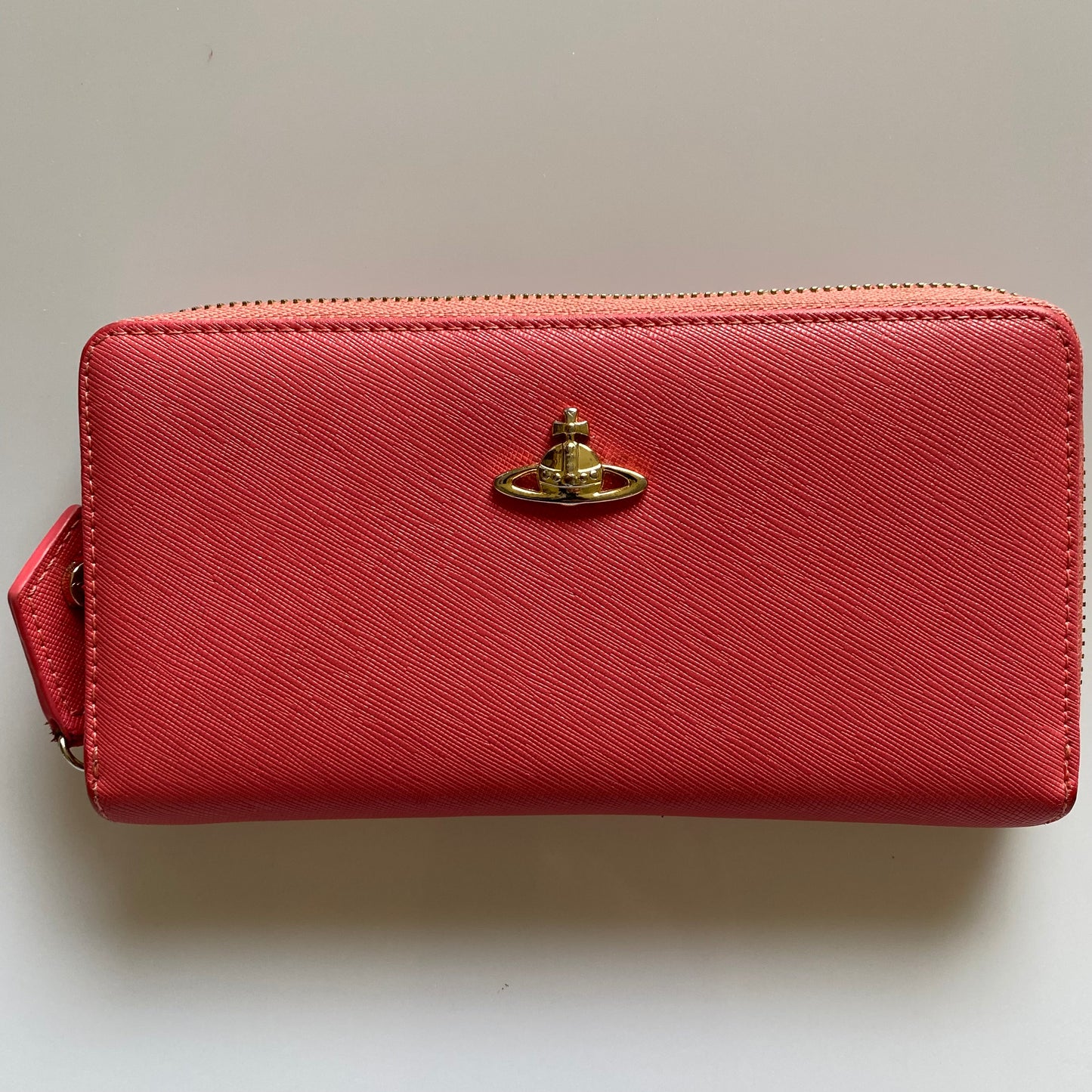 Vivienne Westwood oink leather long wallet Authentic with COA 7.5x4