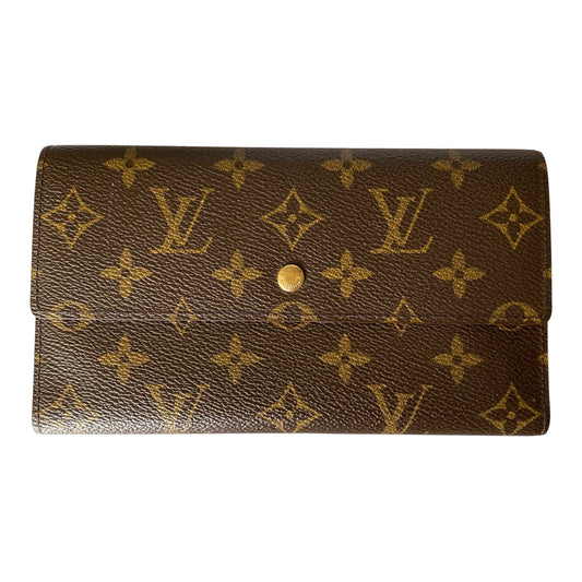 Louis Vuitton MI1924 monogram long wallet Authentic with coa