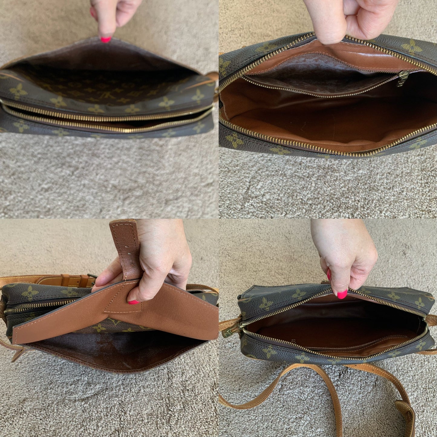 Authentic Louis Vuitton Jeune Fille Women's Monogram Crossbody Bag