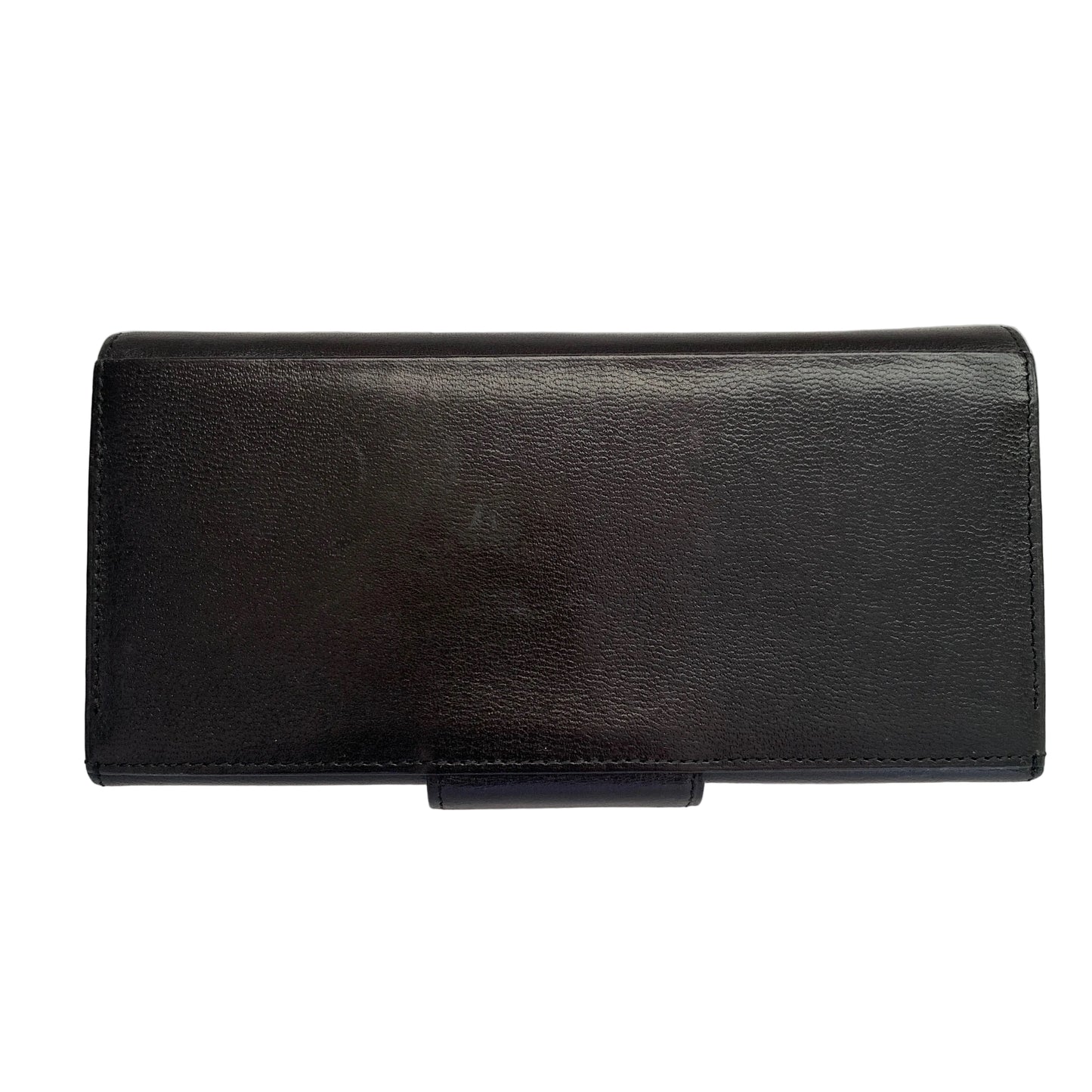 Givenchy 4G logo black leather long wallet Authentic with COA 7.5x3.7