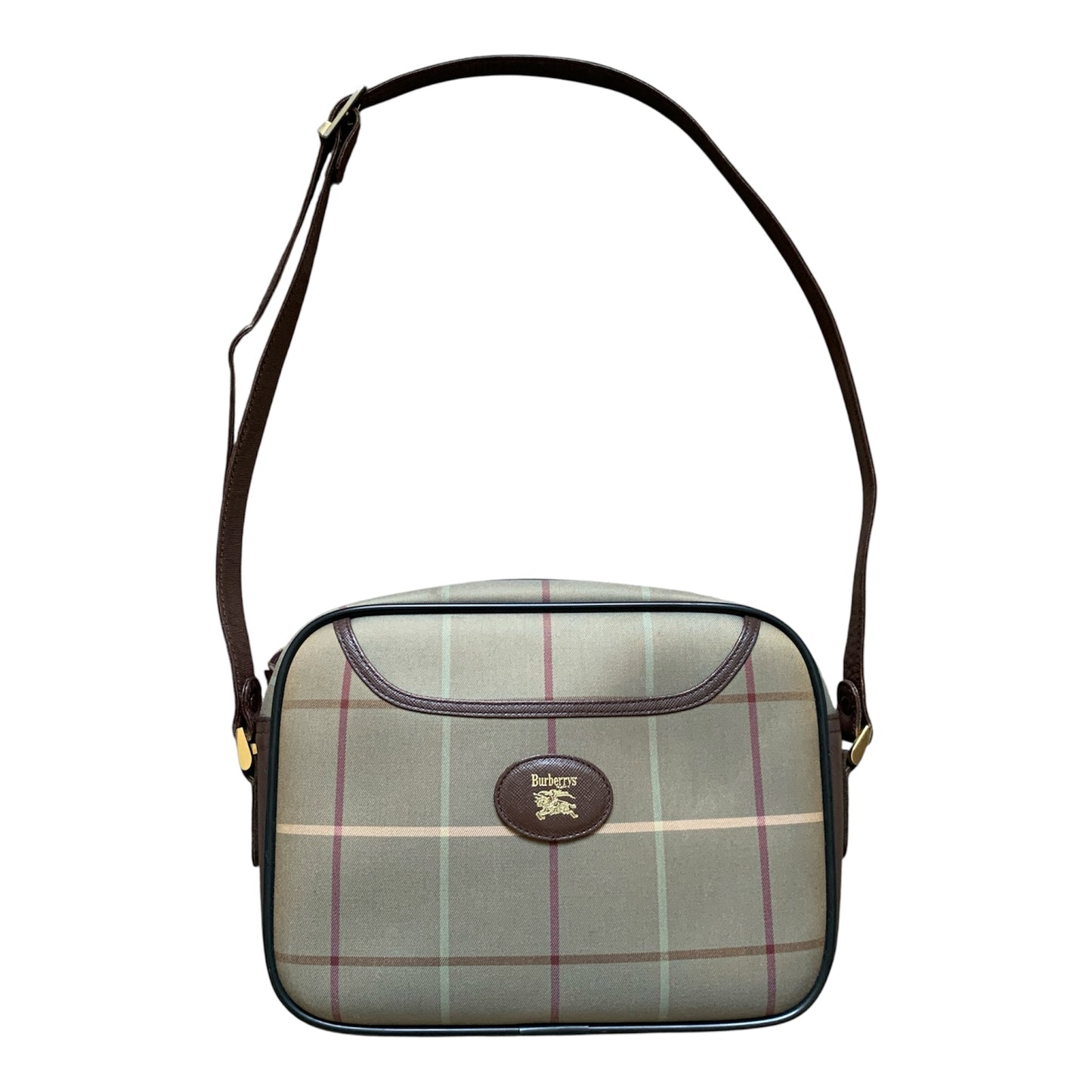Burberry vintage check crossbody bag Authentic with COA