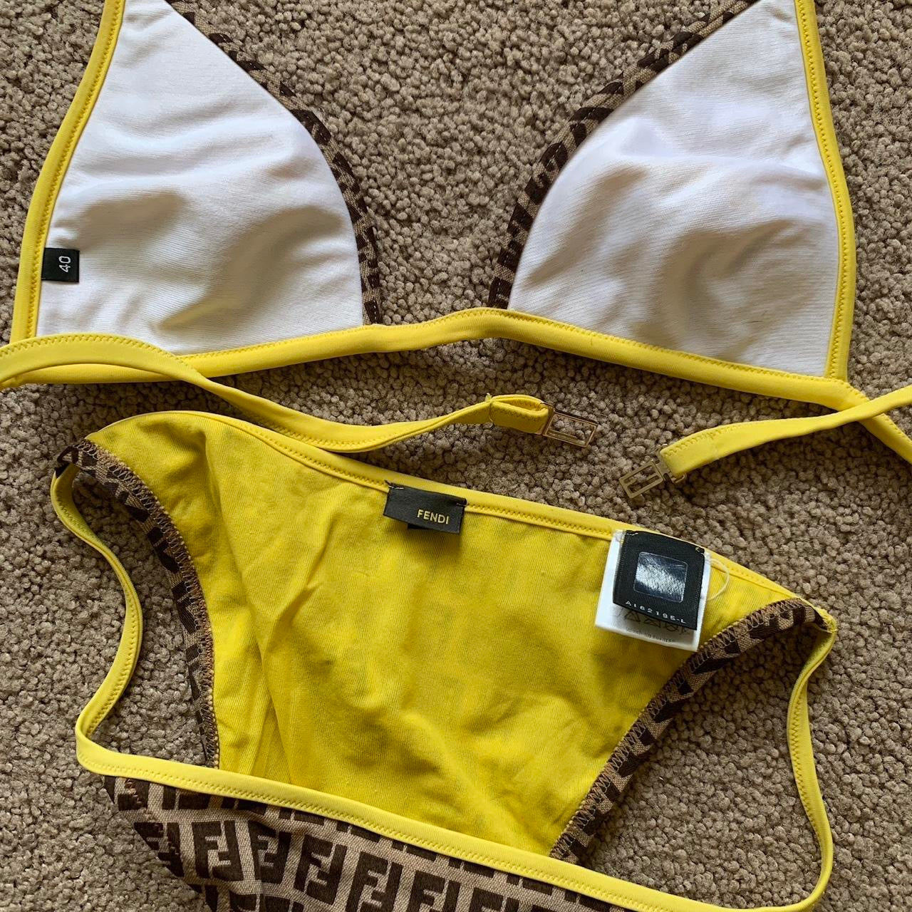 Authentic FENDI Women’s monogram bikini set