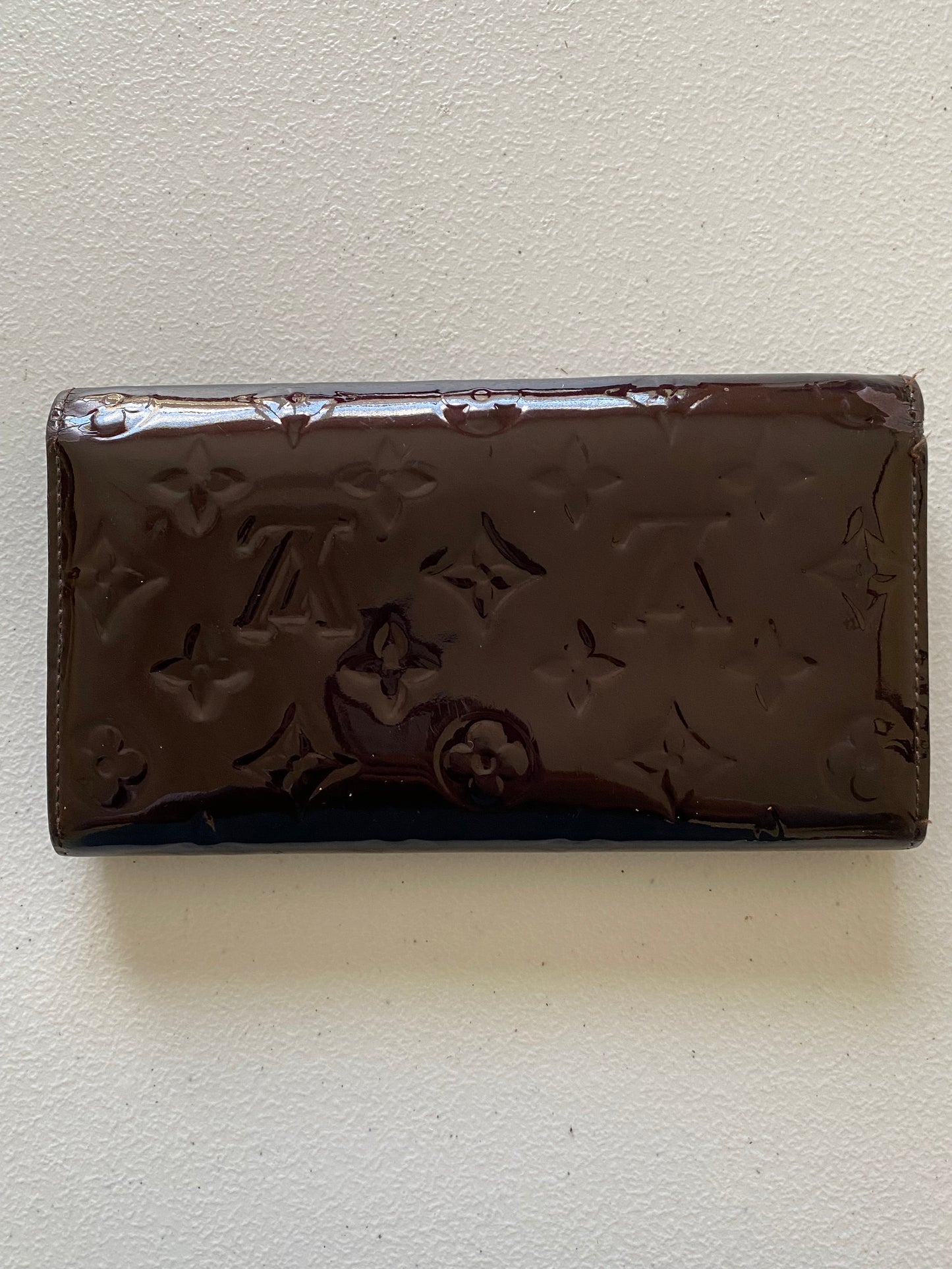 Louis Vuitton vernis long wallet TN5019 Authentic with coa