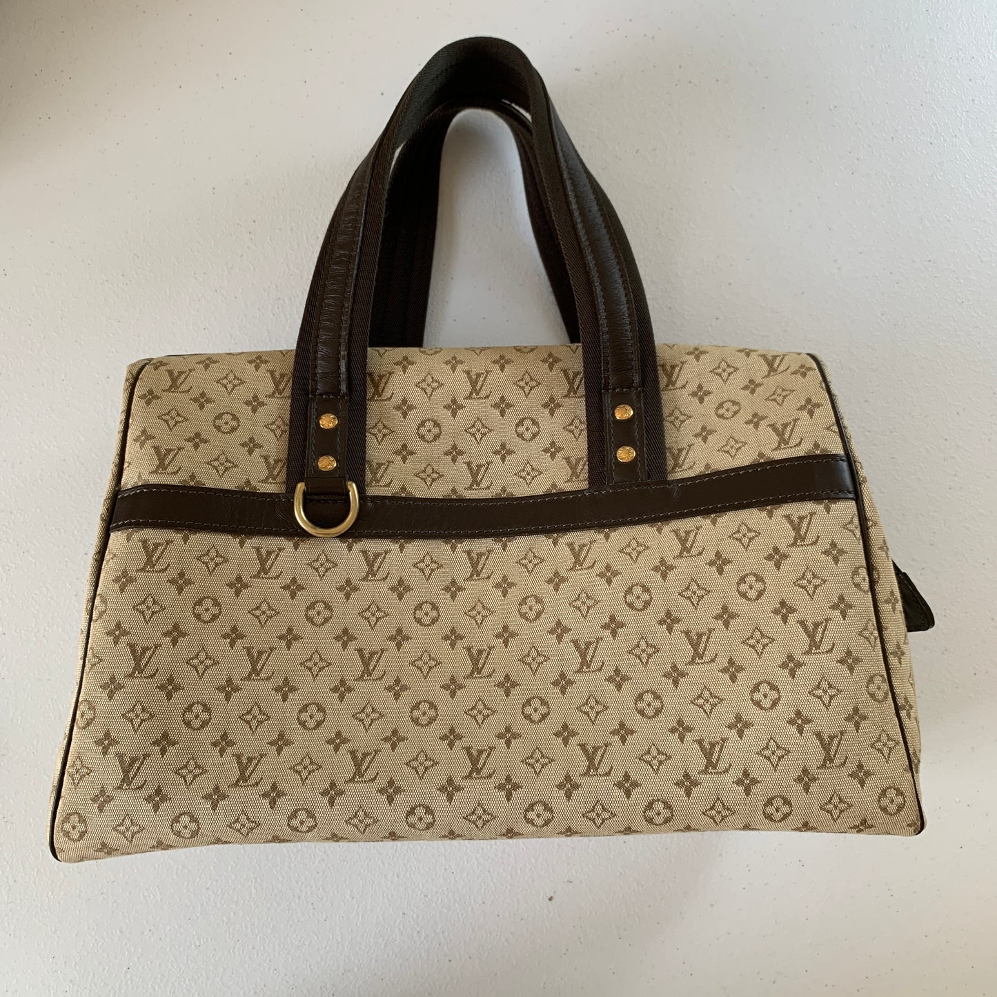 Louis Vuitton monogram mini Lin handbag josephine authentic with COA