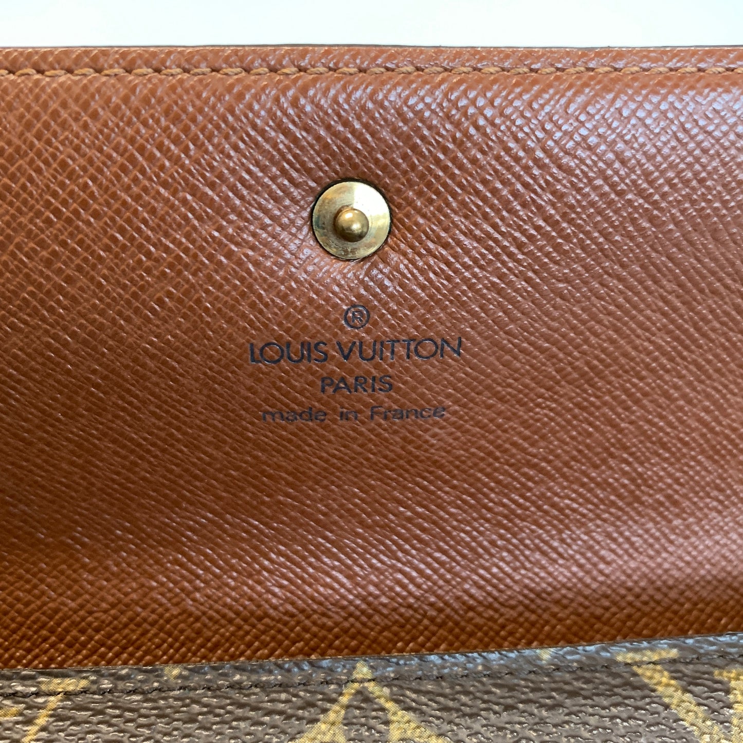 Louis Vuitton monogram long wallet TH0094 Authentic with COA