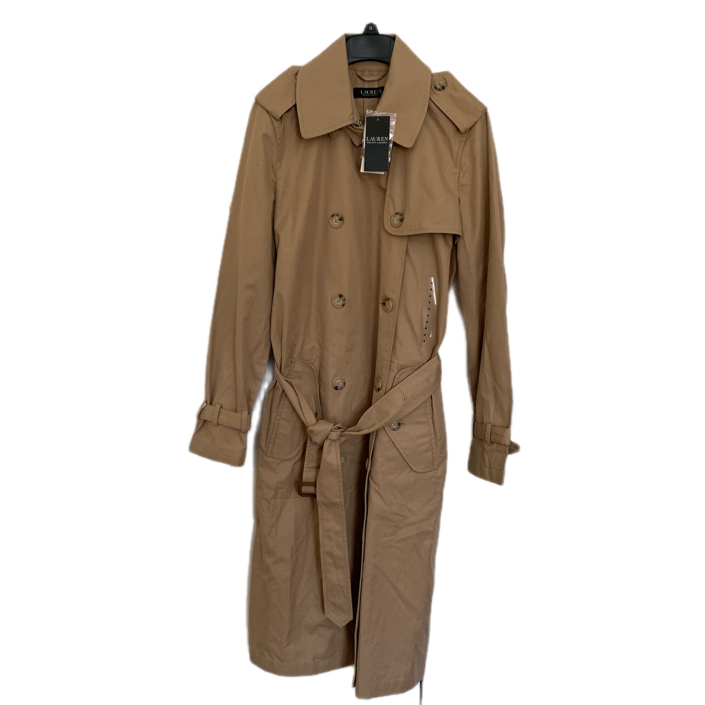 Lauren Ralph Lauren womens NWT tan trench coat size 4