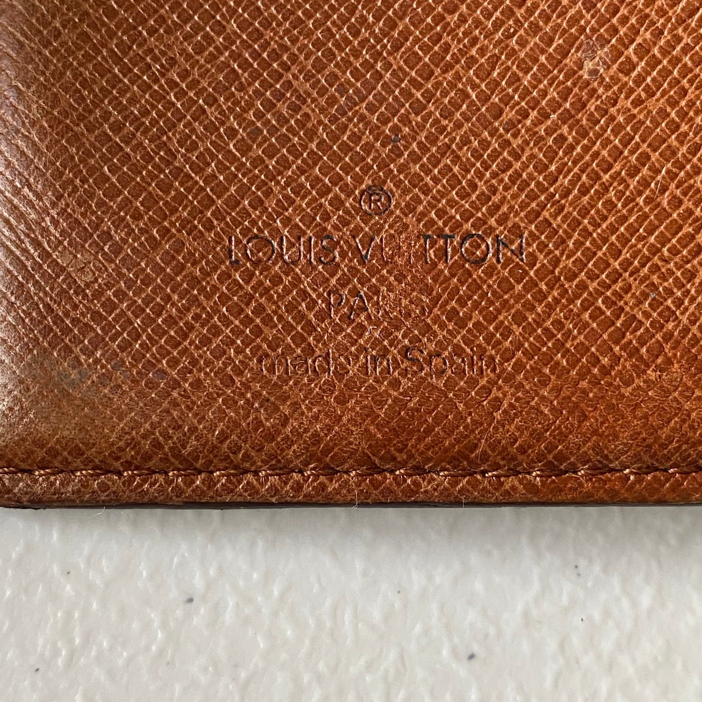 Louis Vuitton CA0977 monogram agenda PM Authentic with COA