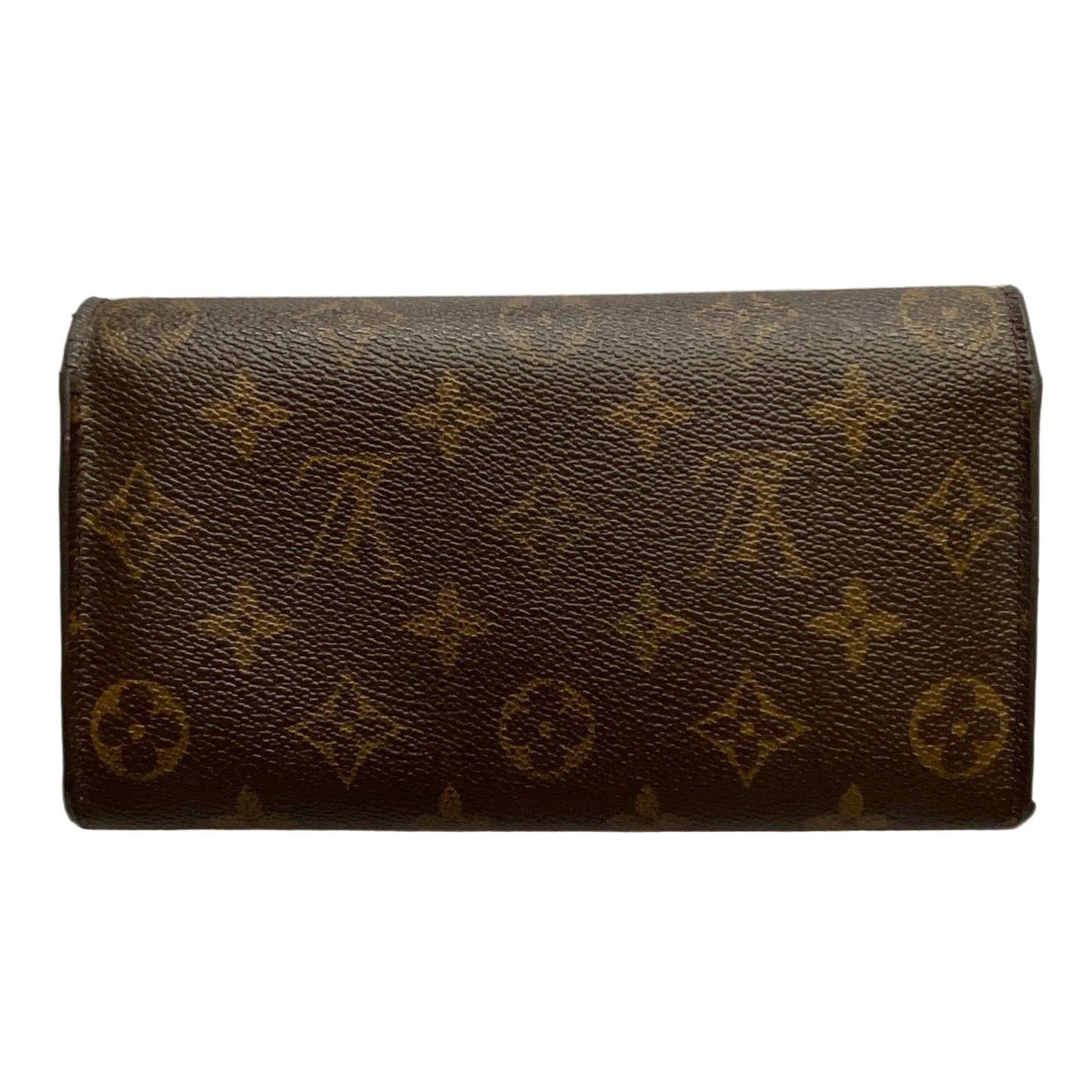 Louis Vuitton monogram long wallet TH0037 Authentic with COA 7.3x4.2