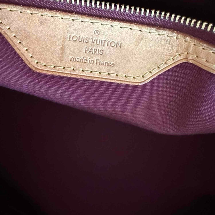 Louis Vuitton monogram Vernis 2 way bag AA0143 authentic with COA 13x10x4