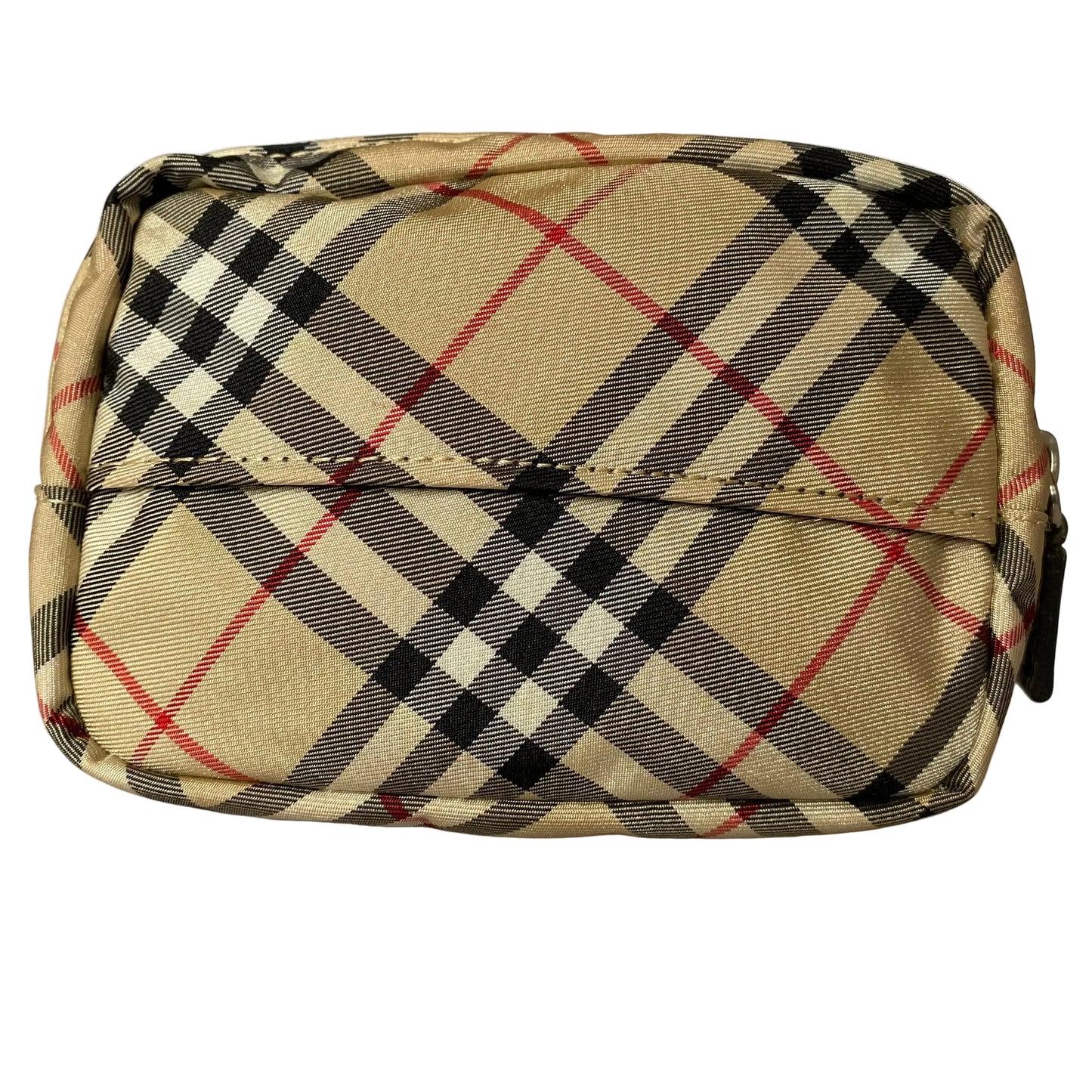 Burberry nova check pouch Authentic with COA 5.8x4