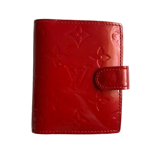Louis Vuitton ted monogram vernis card holder TH0017 authentic with COA