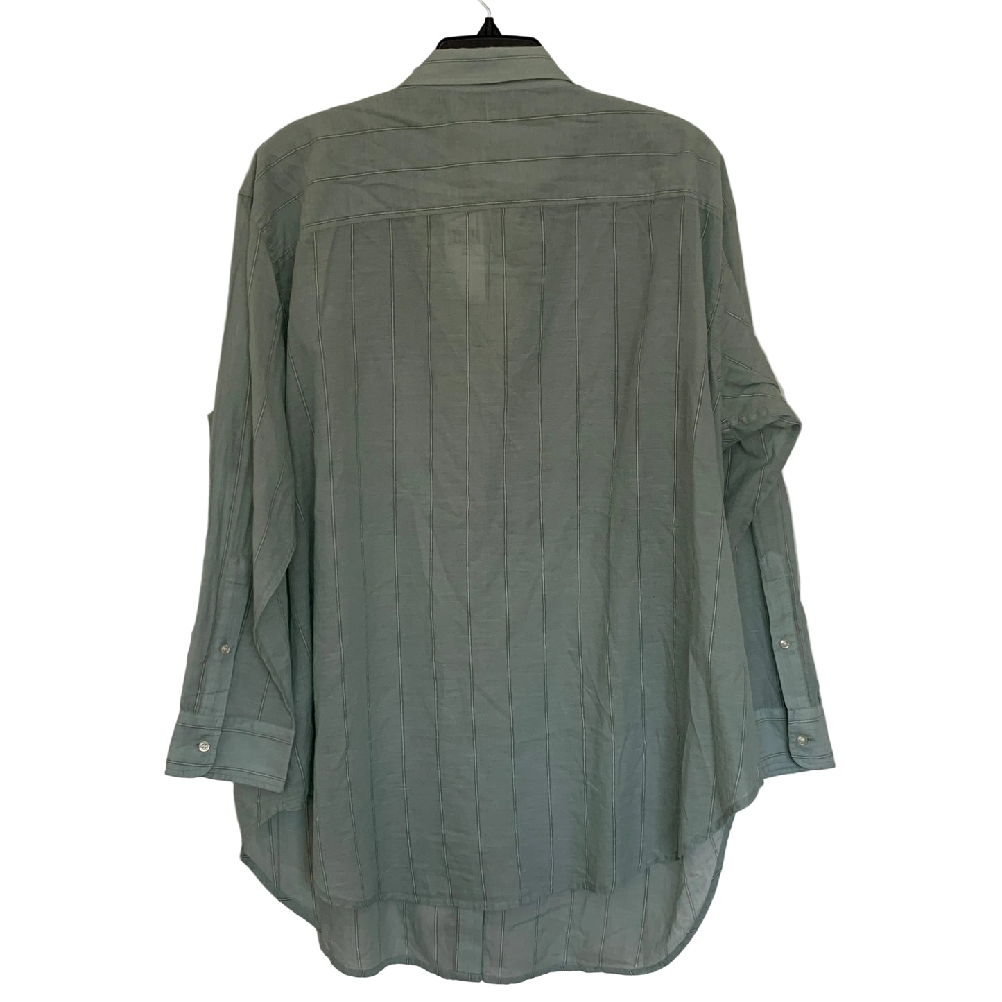 Lauren Ralph Lauren women’s plus size NWT mint green stripe long sleeve blouse