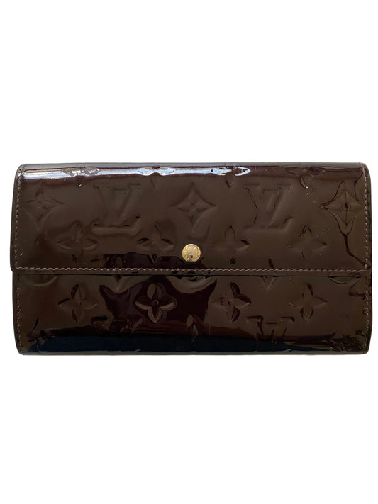 Louis Vuitton vernis long wallet TN5019 Authentic with coa
