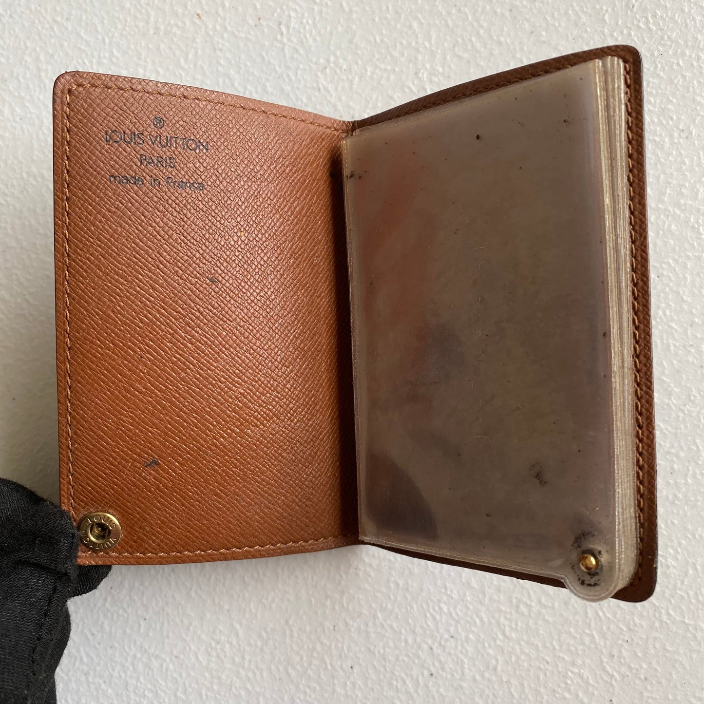 Louis Vuitton monogram card holder CT0978 Authentic with COA 4.1x2.7