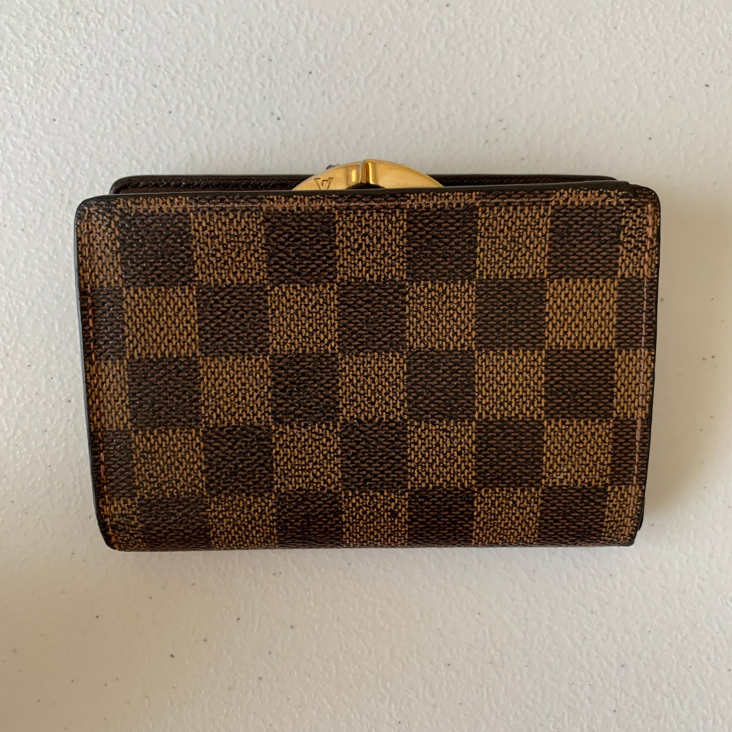 Louis Vuitton brown damier wallet MI0052 authentic with COA