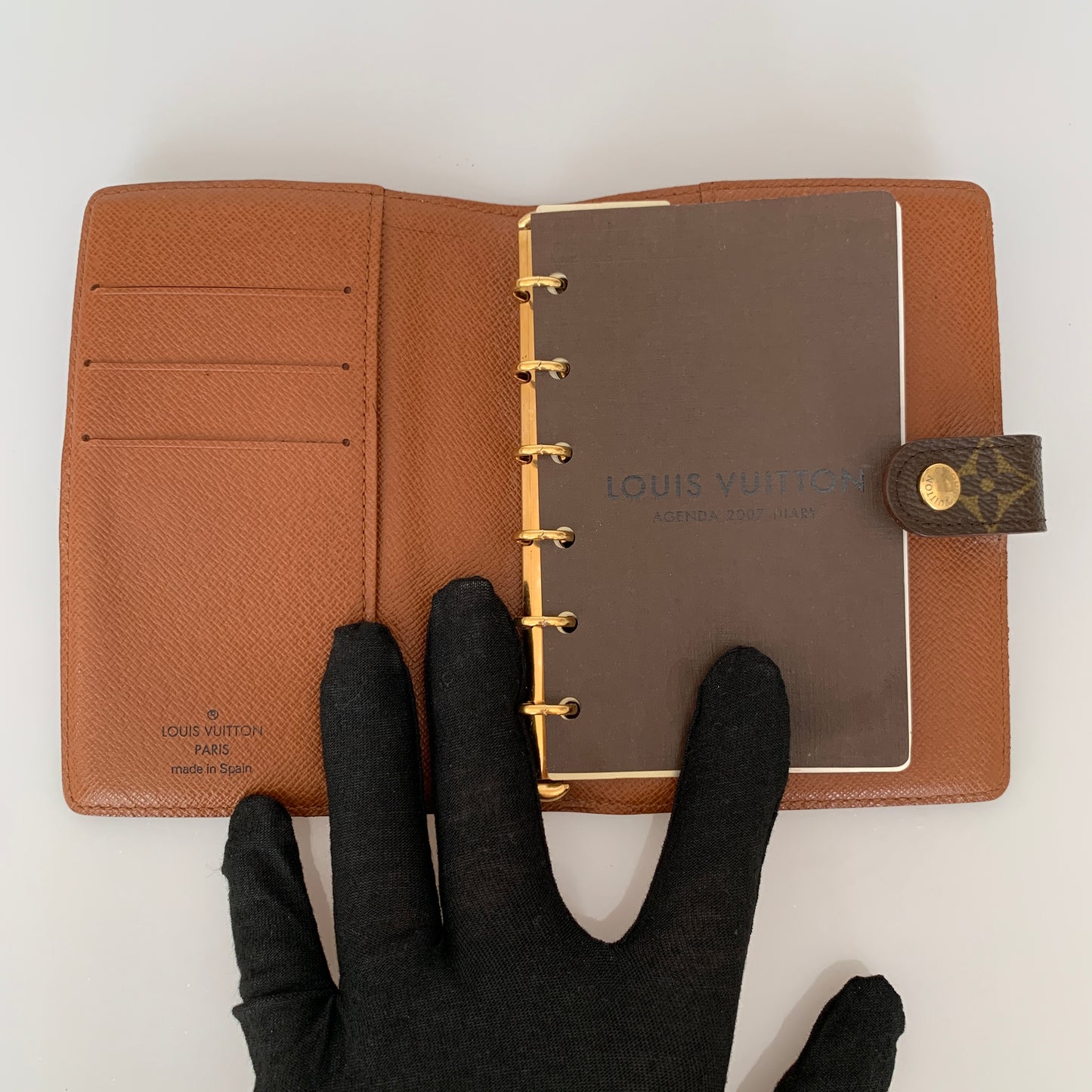 Louis Vuitton monogram Agenda planner unisex ca0928 authentic with COA