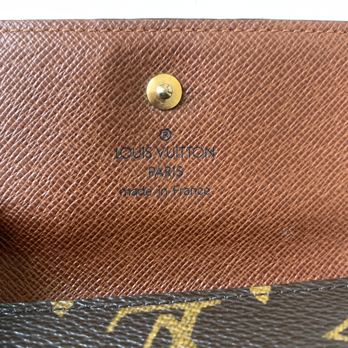 Louis Vuitton monogram compact wallet SP0024 Authentic with COA