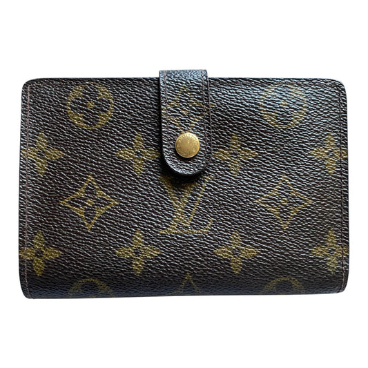Louis Vuitton monogram kiss lock wallet MI0979 Authentic with COA