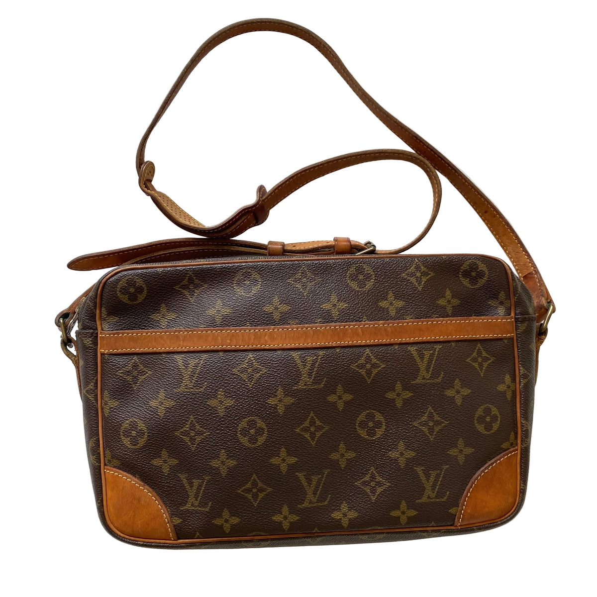 Louis Vuitton monogram crossbody bag 854 Authentic with COA 13x8x3.1