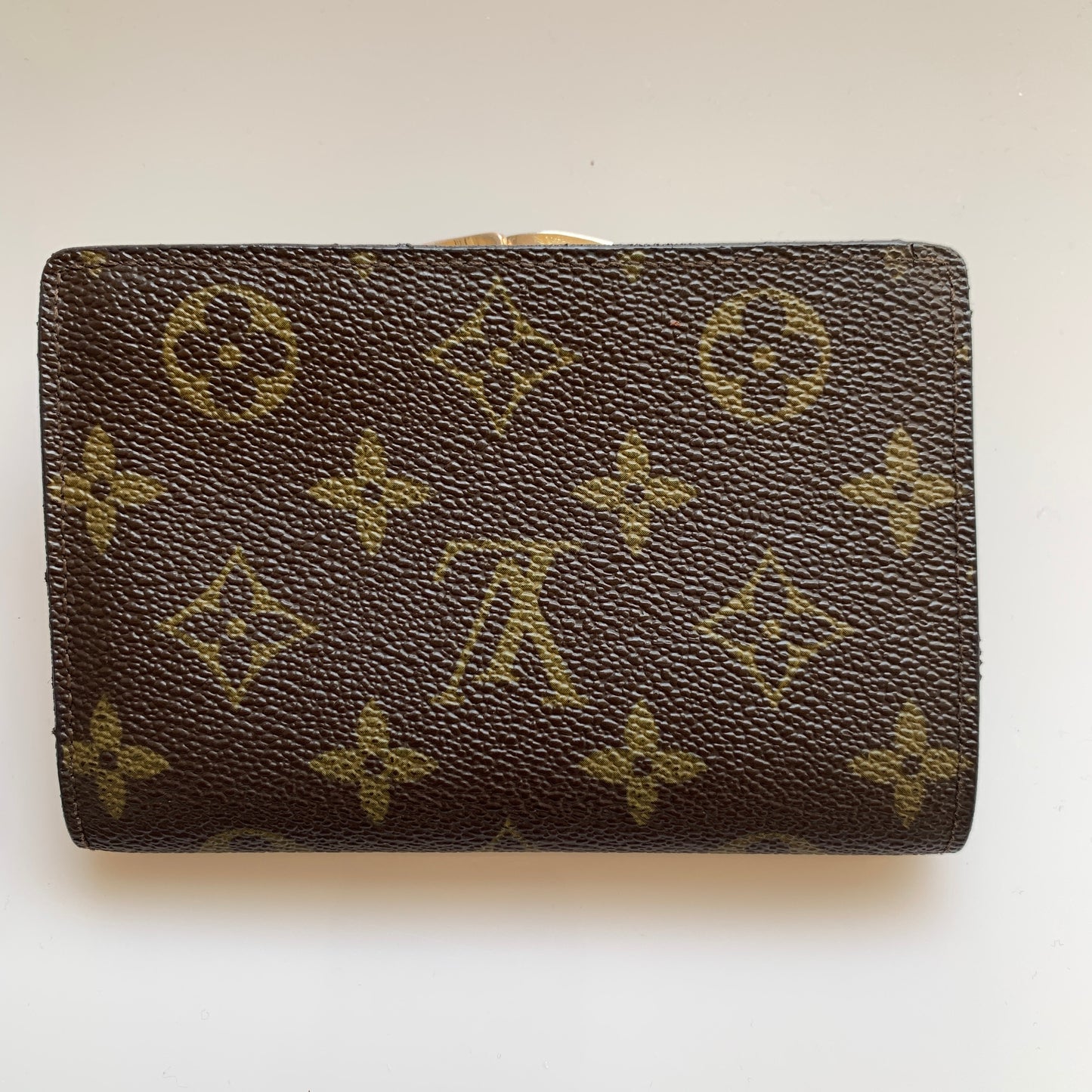 Louis Vuitton monogram women’s compact wallet MI0095 authentic with COA
