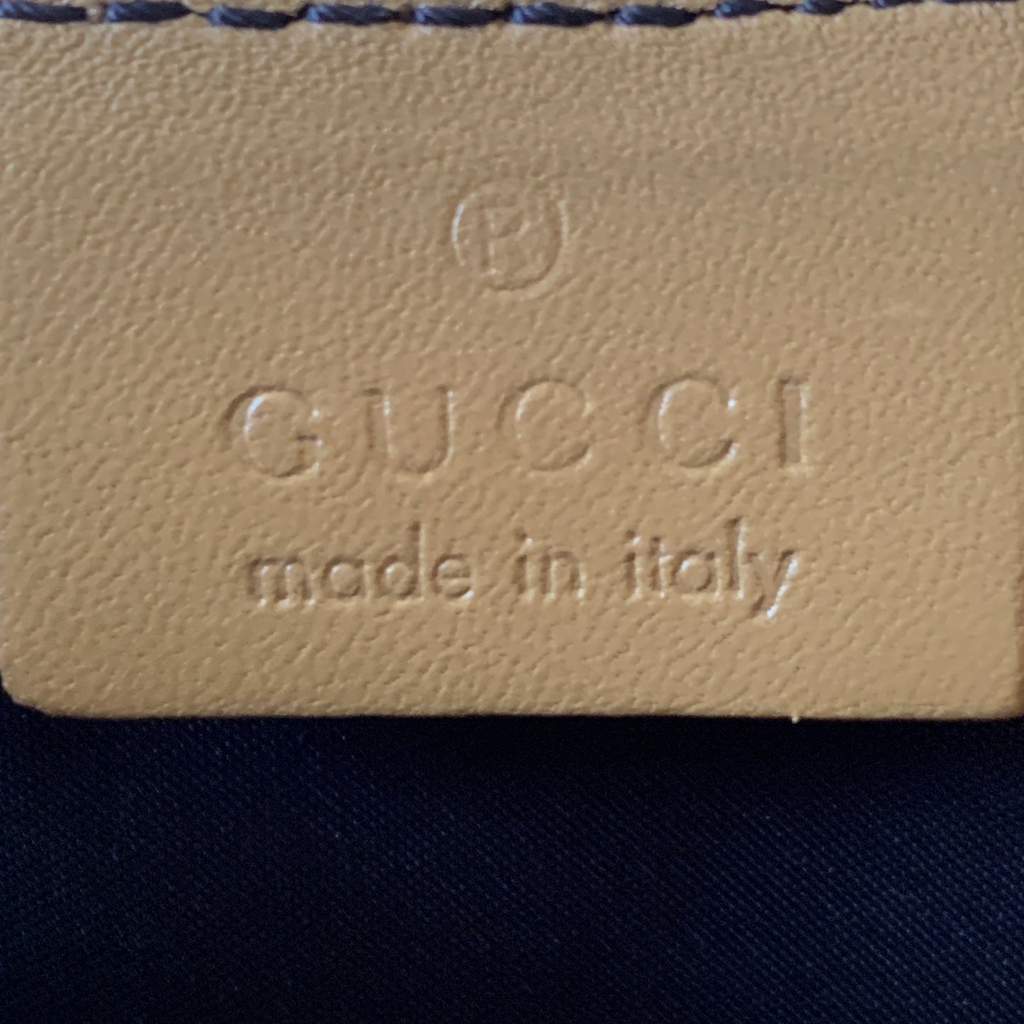 Gucci monogram pouch Authentic with COA