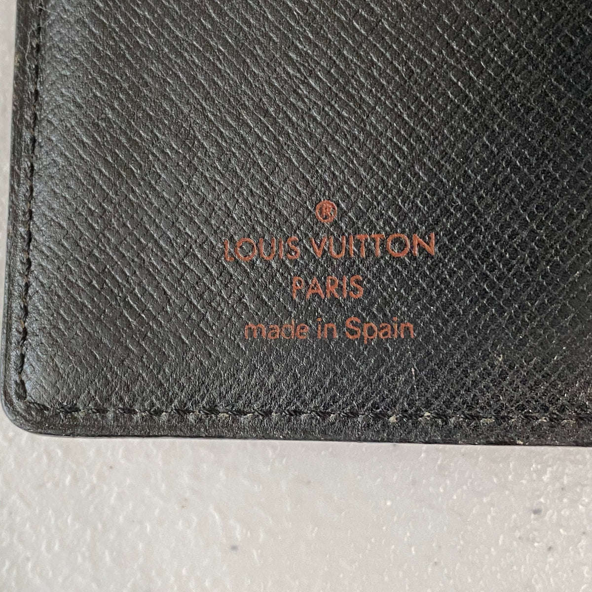 Louis Vuitton red Epi leather agenda CA1906 Authentic with COA 5.6x4.2