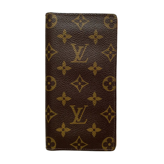 Louis Vuitton monogram long card holder wallet 8911CT authentic with COA