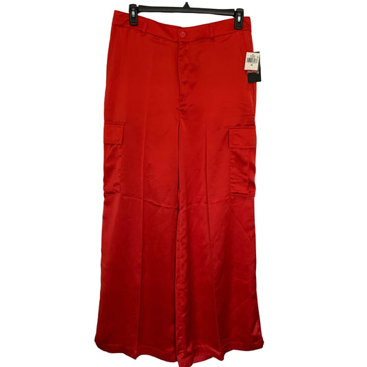 Lauren Ralph Lauren Women’s NWT red cargo wild leg dress pants size 12