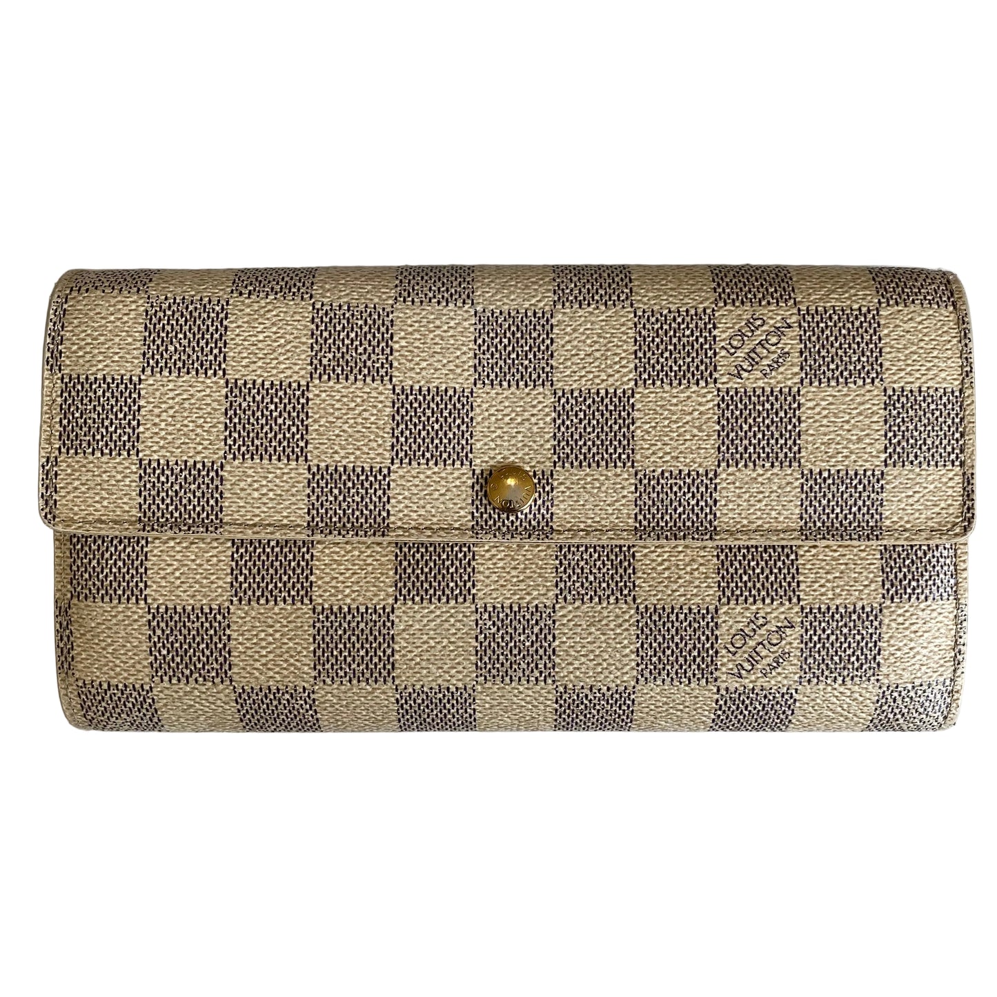 Louis Vuitton damier azure th2097 wallet authentic with coa