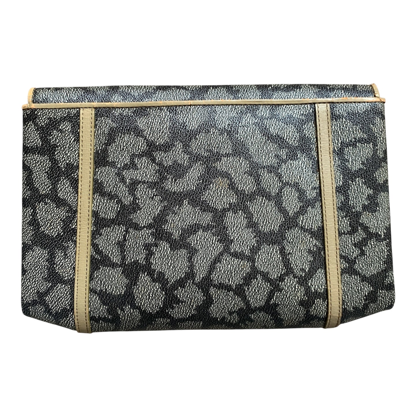 Yves Saint Laurent vintage giraffe Clutch bag Authentic with COA