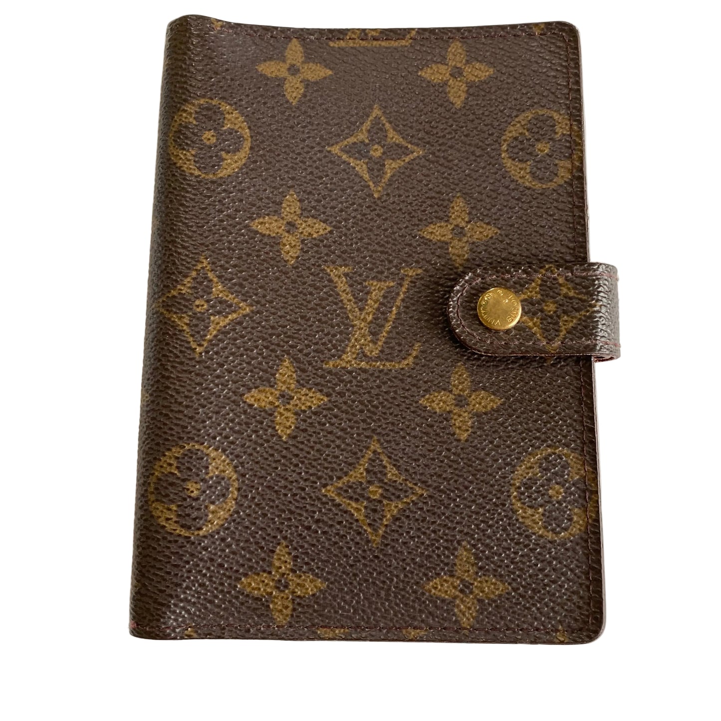 Louis Vuitton monogram PM agenda unisex ca0929 authentic with coa